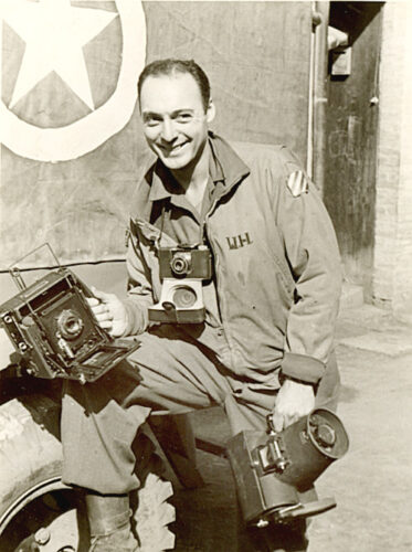 image - Staff Sgt. William Heller with Photography Gear