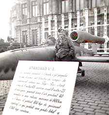 V1 Rocket, displayed in Germany